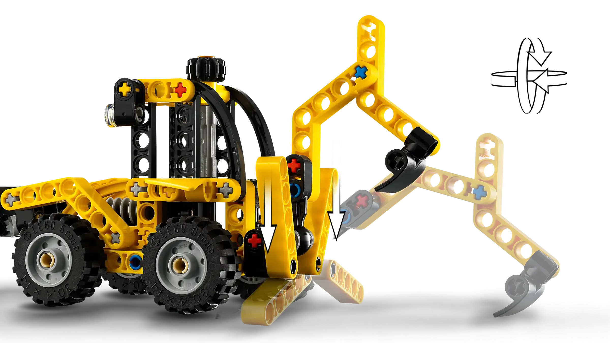 LEGO TECHNIC 42197 Backhoe Loader