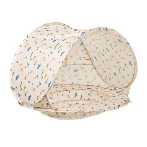 Liewood: Everett Pop Up Tent With Paddling Pool - Safari sandy mix