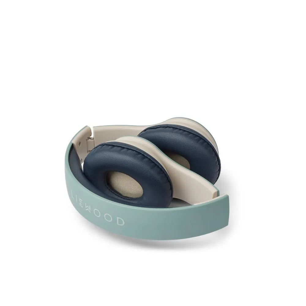 Liewood: Quinn Wireless Headphones - Peppermint Mix
