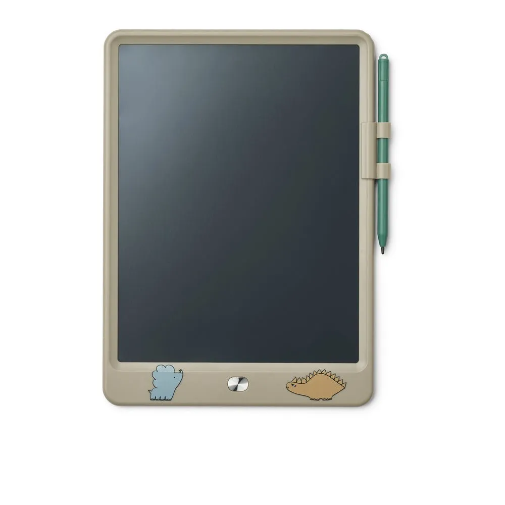 Liewood: Zora Magic Drawing Board - Dinosaurs / Mist