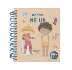 Little Dutch: Dress me up book - Jim & Friends
