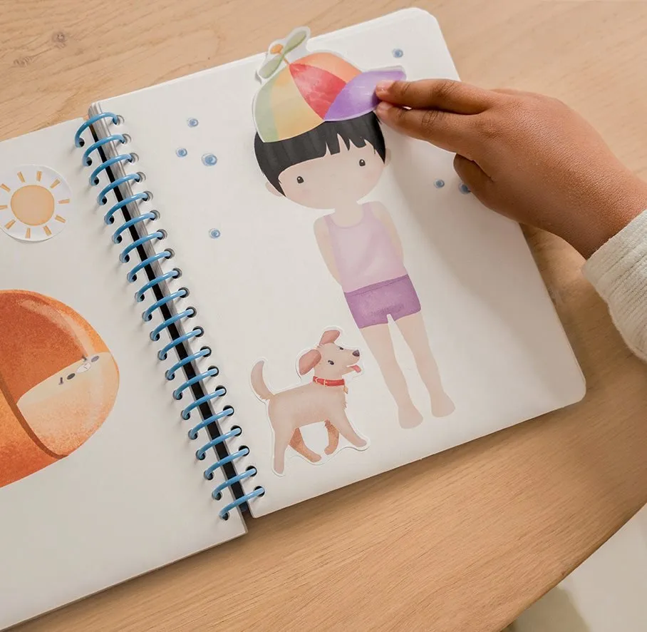 Little Dutch: Dress me up book - Jim & Friends