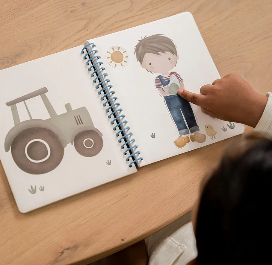 Little Dutch: Dress me up book - Jim & Friends