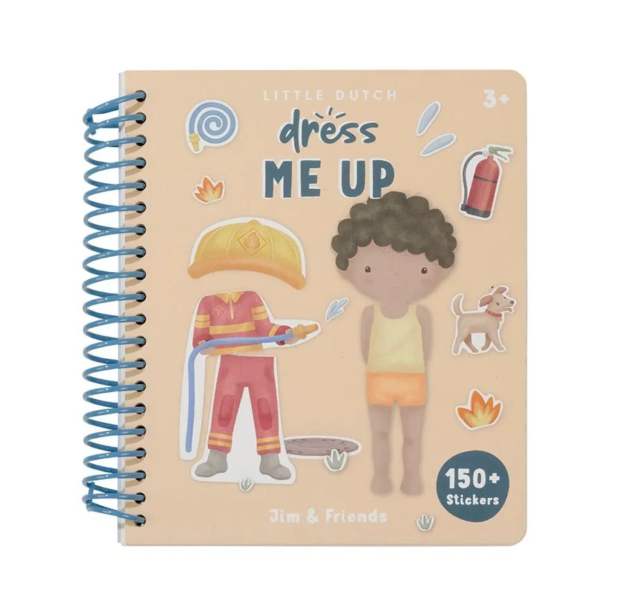Little Dutch: Dress me up book - Jim & Friends