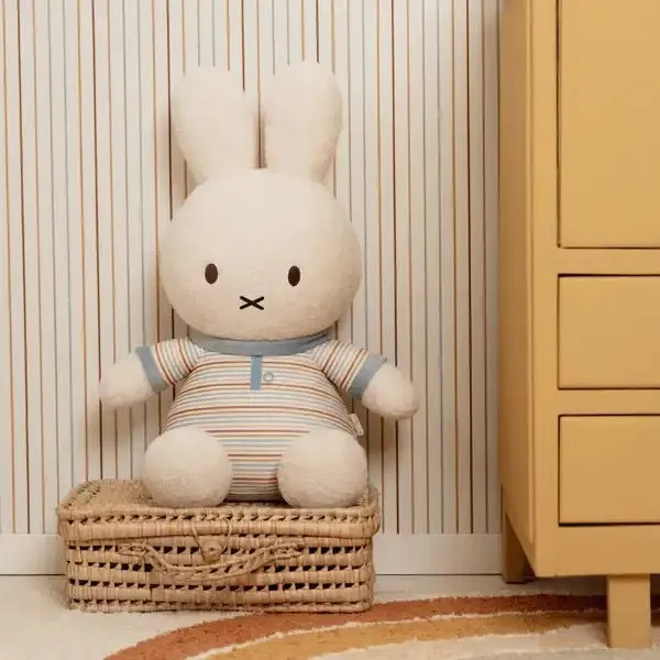 Little Dutch: Miffy Cuddle 60cm - Vintage Sunny Stripes