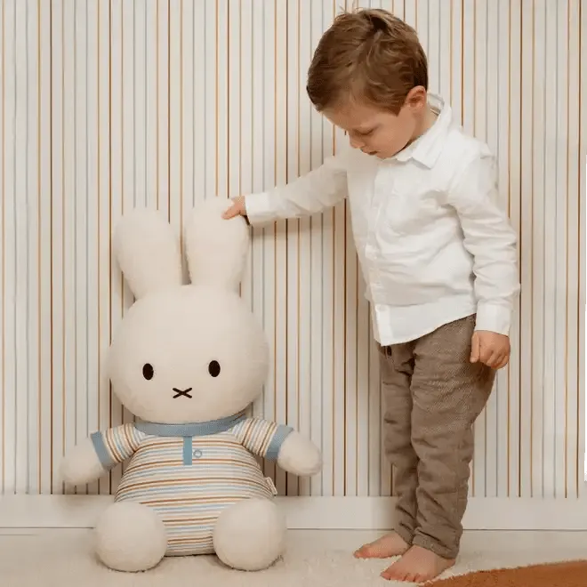 Little Dutch: Miffy Cuddle 60cm - Vintage Sunny Stripes