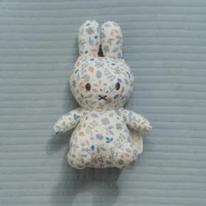 Little Dutch: Miffy x Little Dutch Cuddle all-over-print Lucky Leaves