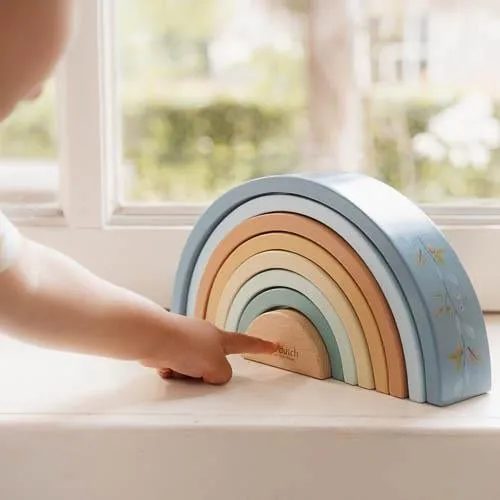 Little Dutch: Rainbow Stacker  - Forest Friends