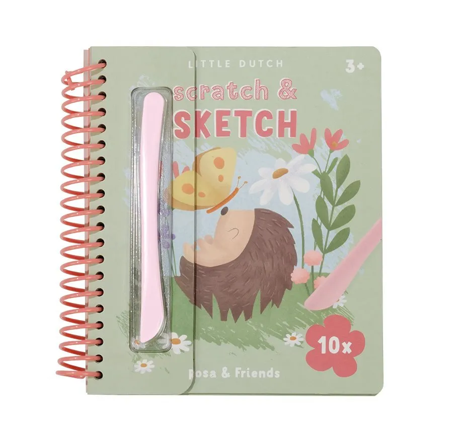 Little Dutch: Scratchbook - Rosa & Friends