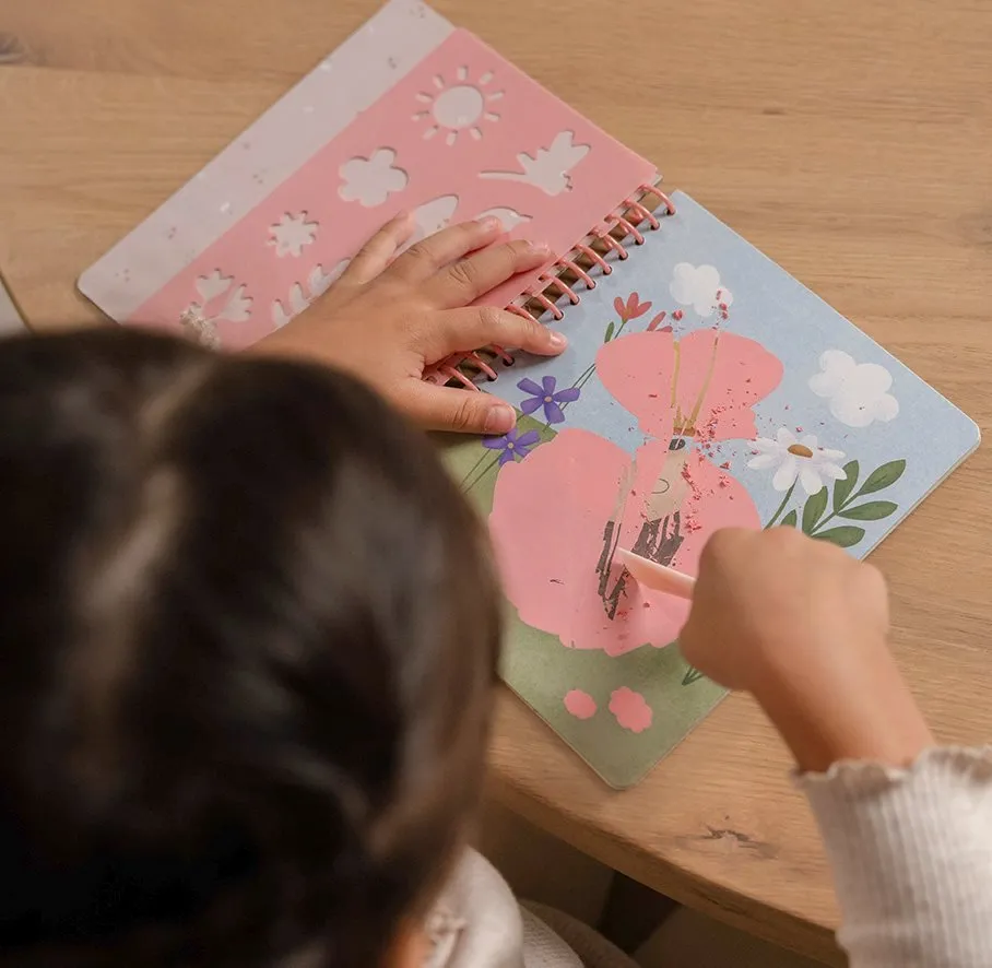 Little Dutch: Scratchbook - Rosa & Friends