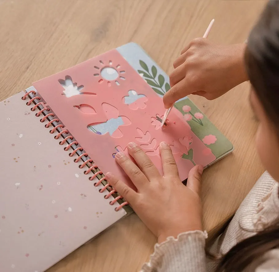 Little Dutch: Scratchbook - Rosa & Friends