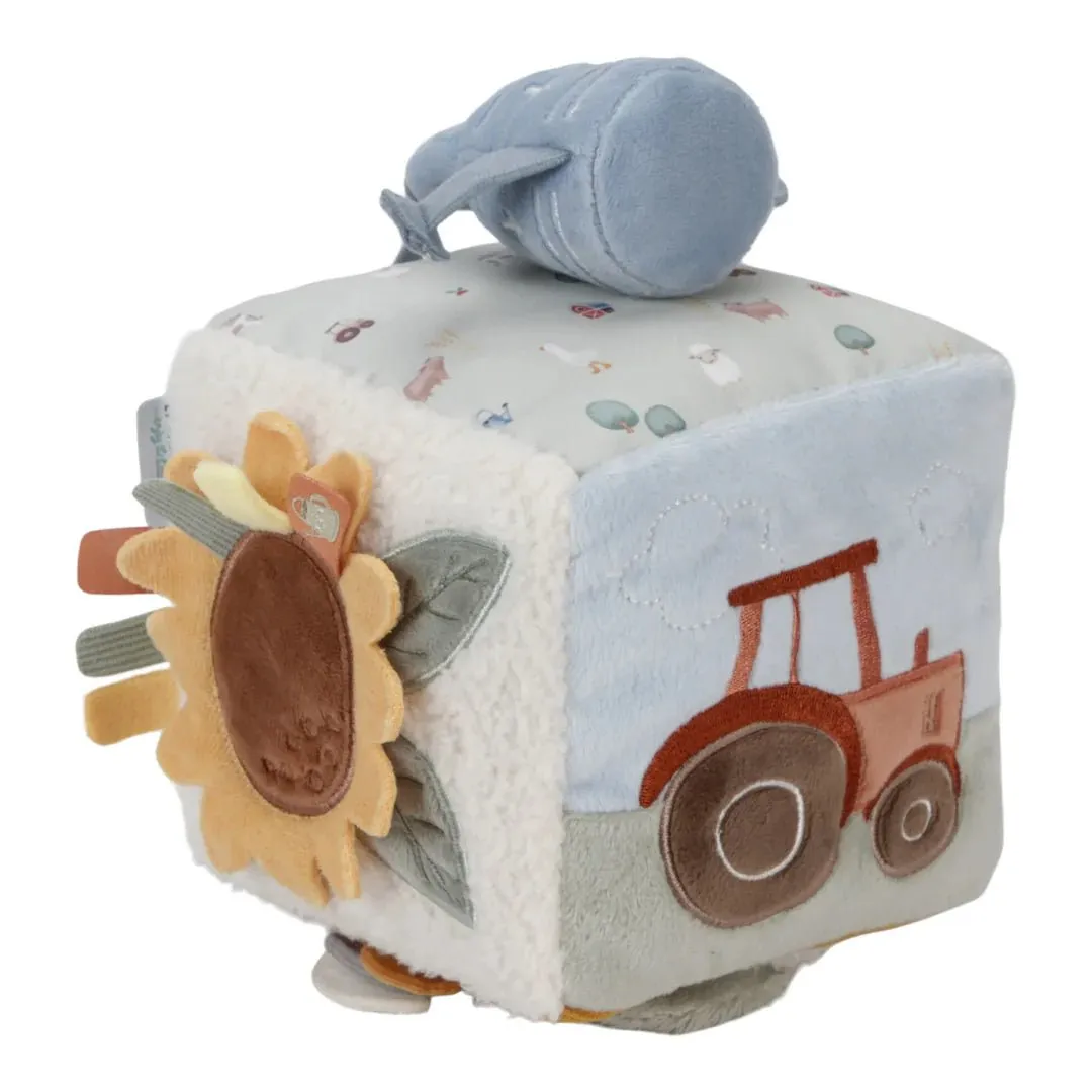 Little Dutch: Soft Activity Cube - Little Farm