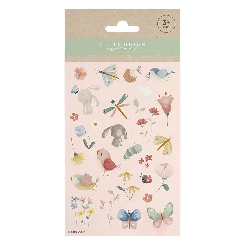 Little Dutch: Stickers - Flowers & Butterflies