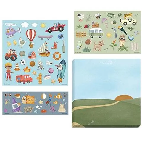 Little Dutch: Stickerset - Jim & Friends