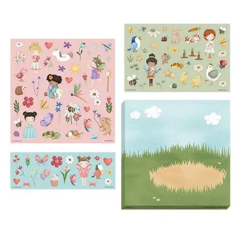 Little Dutch: Stickerset - Rosa & Friends