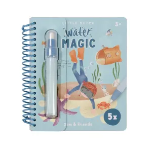 Little Dutch: Water reveal book - Jim & Friends