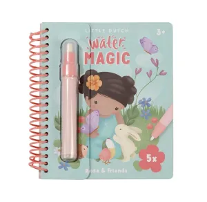 Little Dutch: Water reveal book - Rosa & Friends