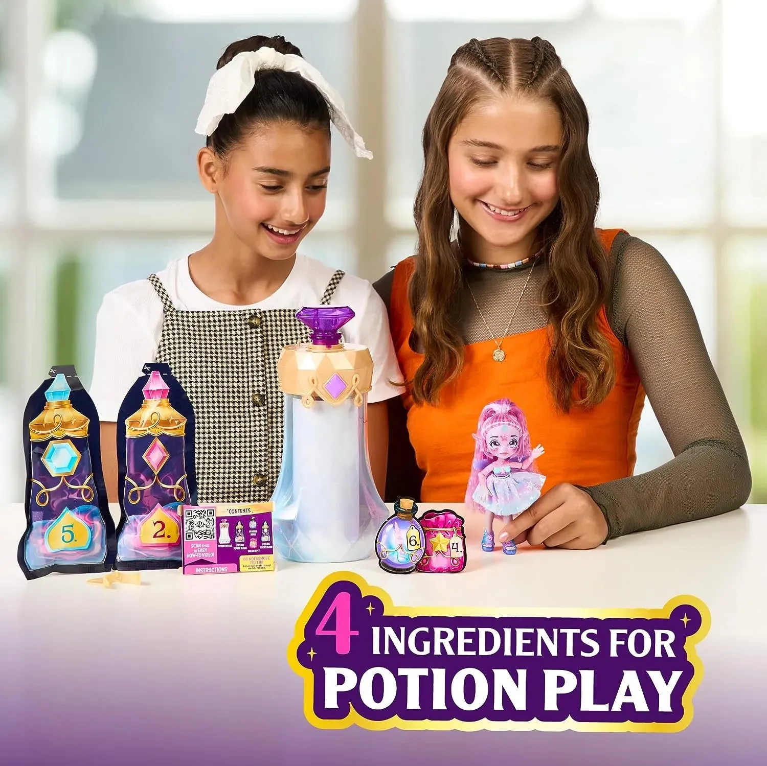 Magic Mixies Pixlings Unia Purple