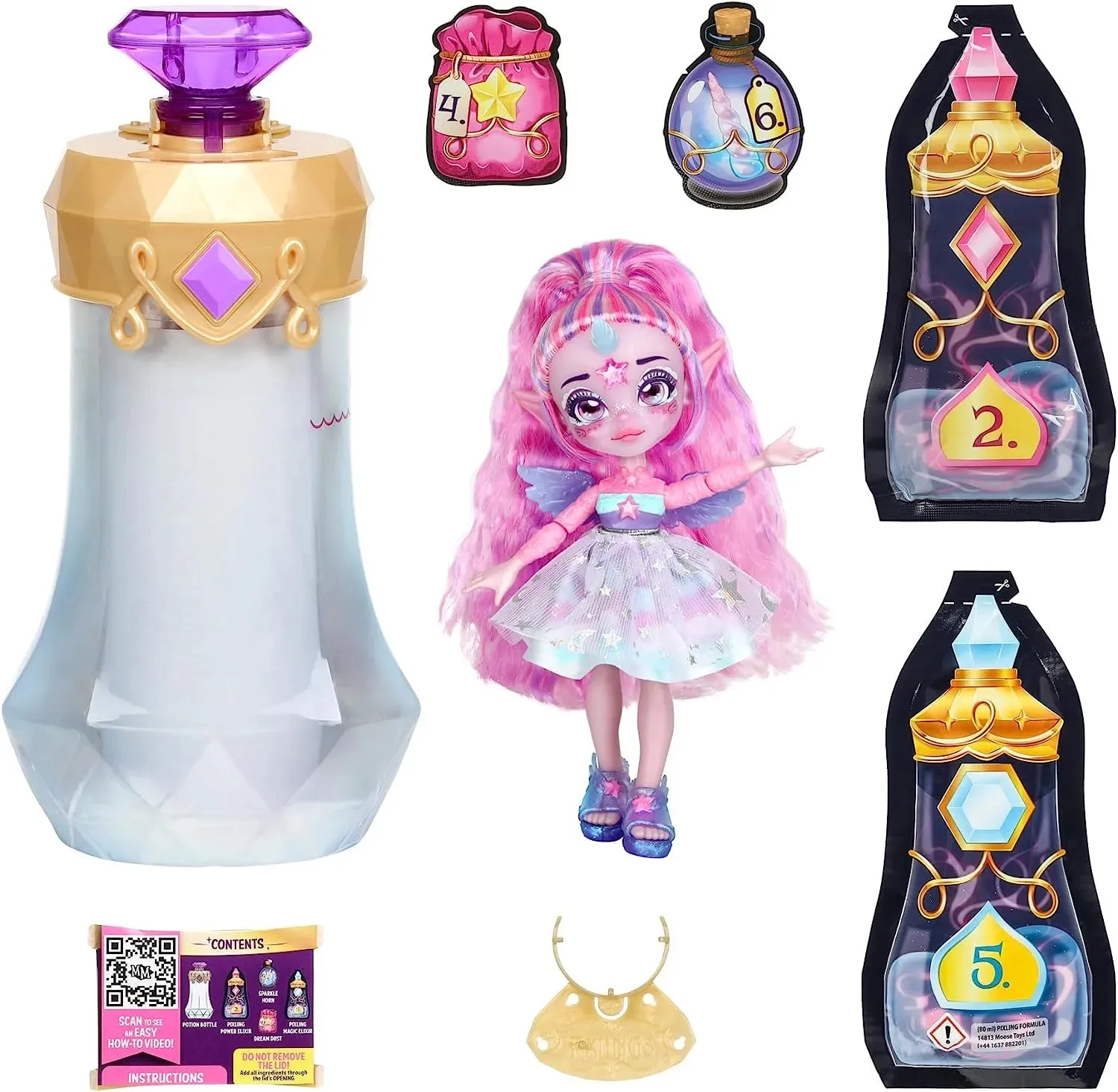 Magic Mixies Pixlings Unia Purple