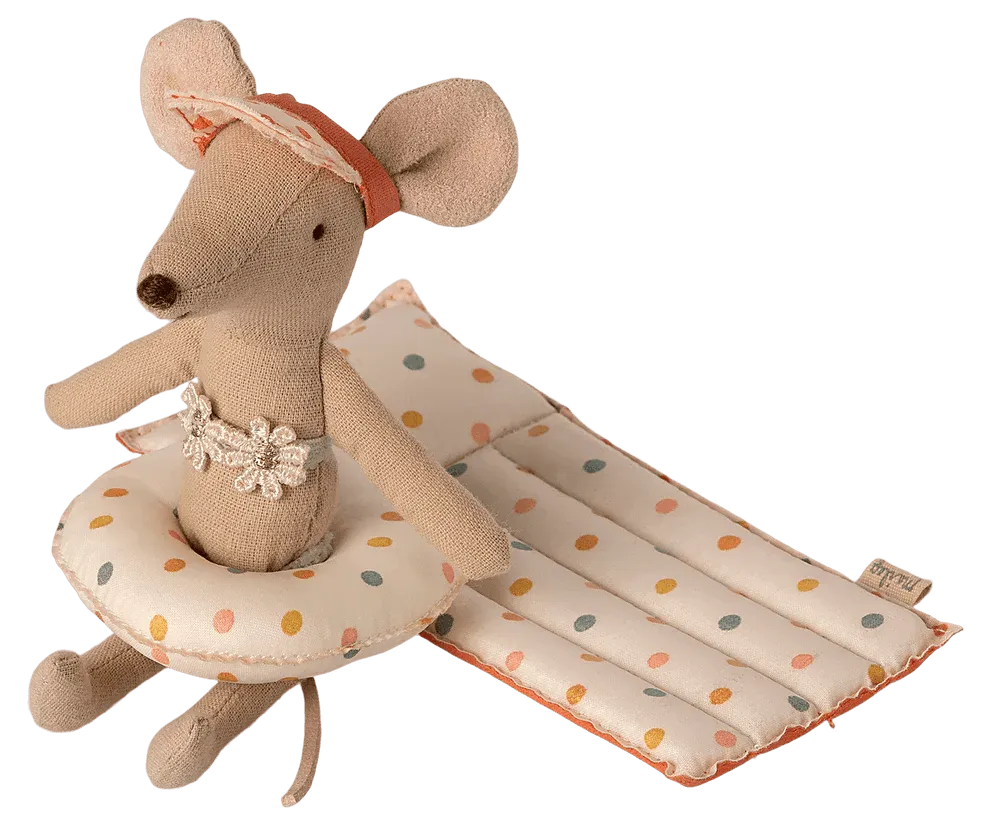 Maileg: Air mattress, Mouse - Multi Dot
