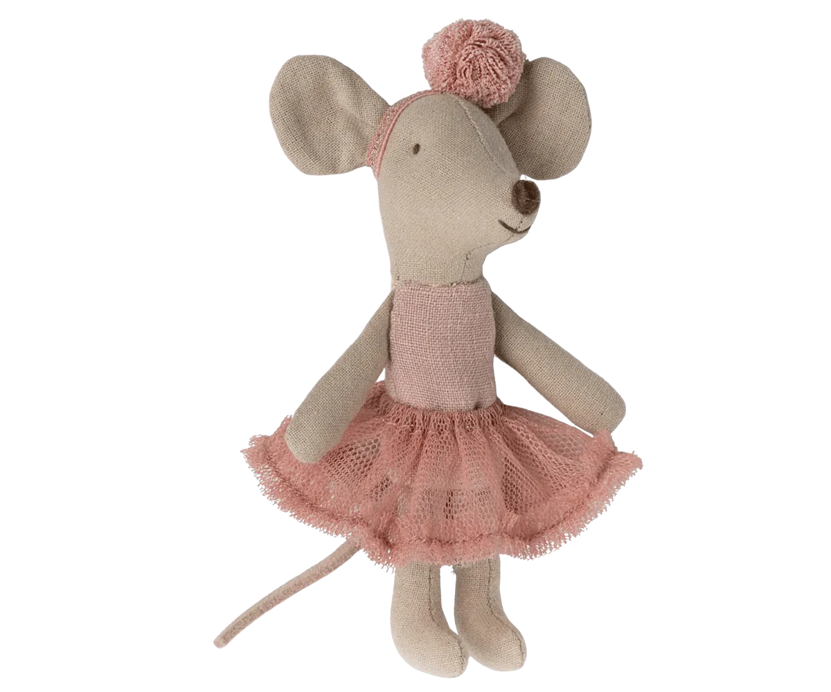 Maileg: Ballerina Mouse - Rose