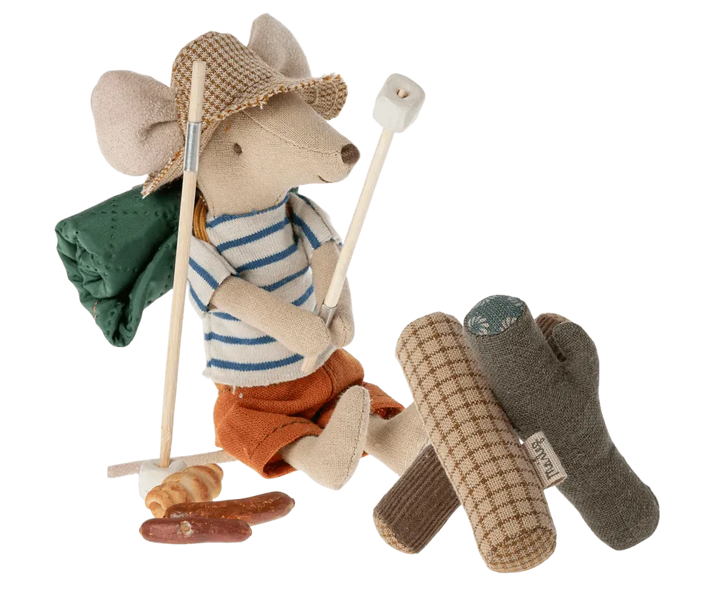 Maileg: Bonfire Set, Mouse