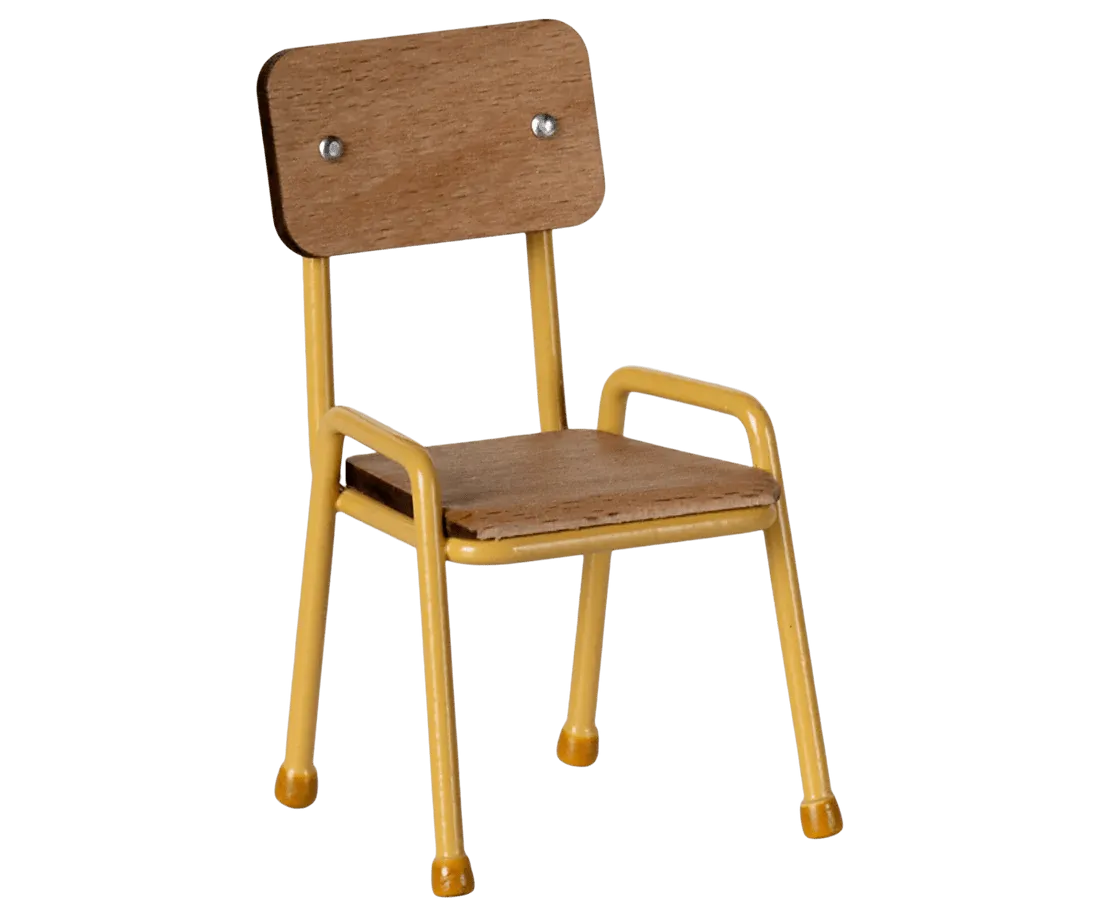 Maileg: Chair, Mouse - Yellow