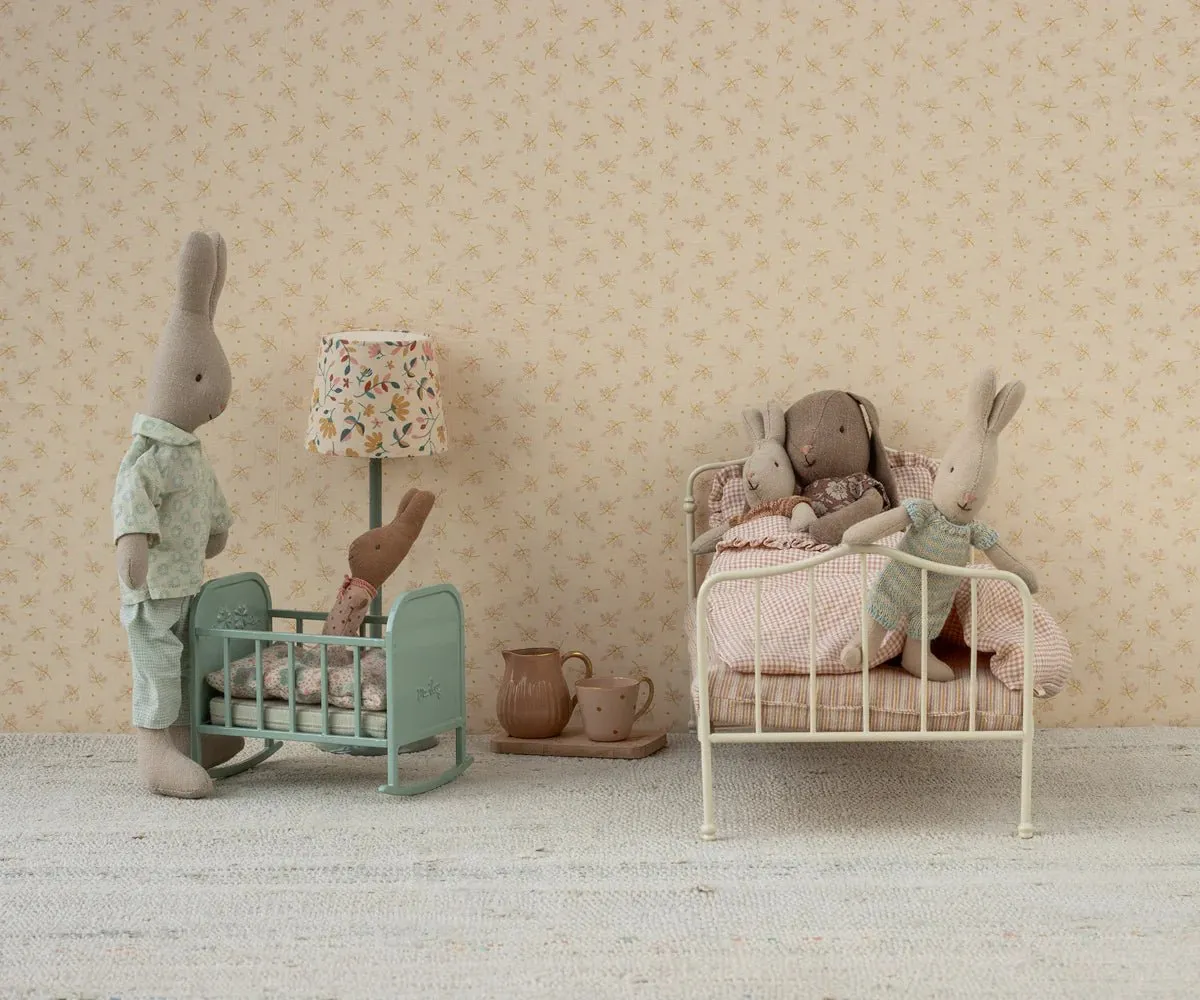 Maileg: Cradle, My - Blue mint