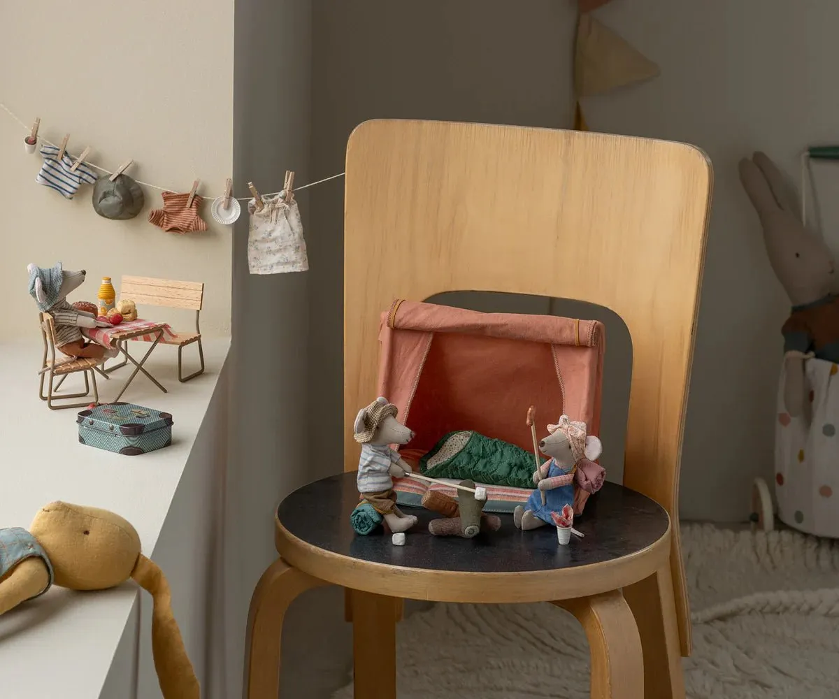 Maileg: Happy camper tent, Mouse