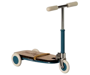 Maileg: Kick board, Mouse - Blue
