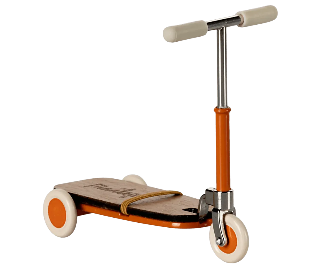 Maileg: Kick board, Mouse - Orange