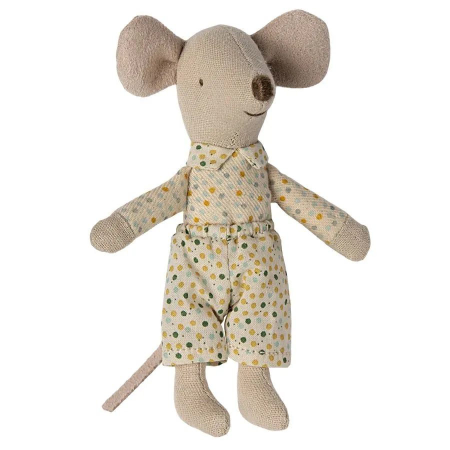 Maileg: Little brother mouse in matchbox