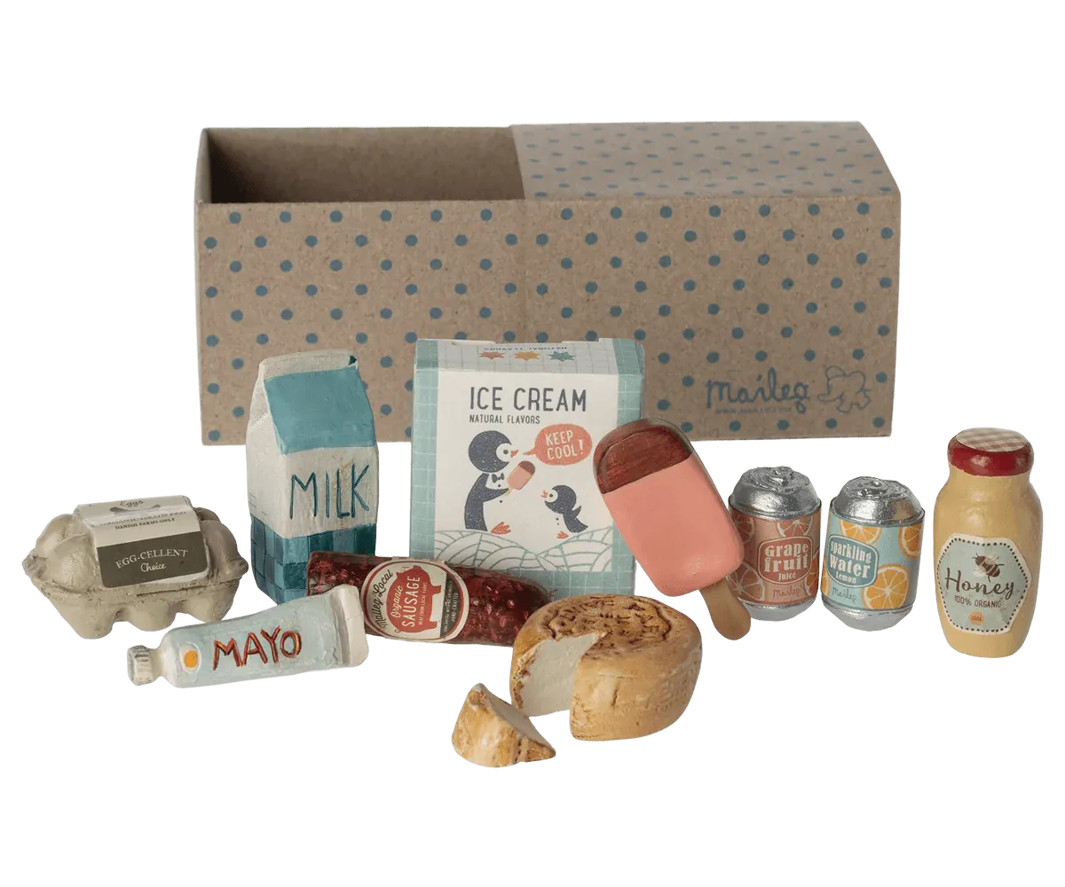 Maileg: Miniature Grocery Box