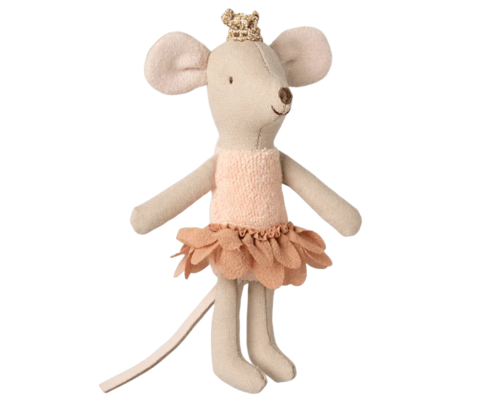 Maileg: Princess mouse, Little sister in matchbox