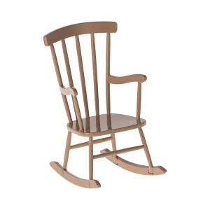 Maileg: Rocking Chair - Mouse / Dark Powder