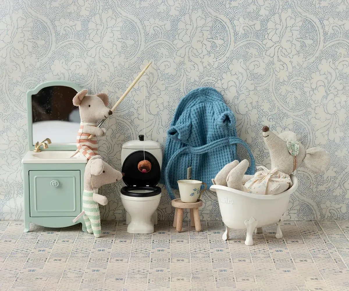 Maileg: Sink dresser, Mouse - Mint