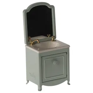 Maileg: Sink dresser, Mouse - Mint