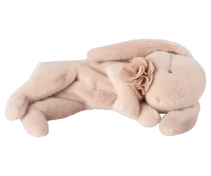 Maileg: Sleeping Bunny Plush - Small / Powder