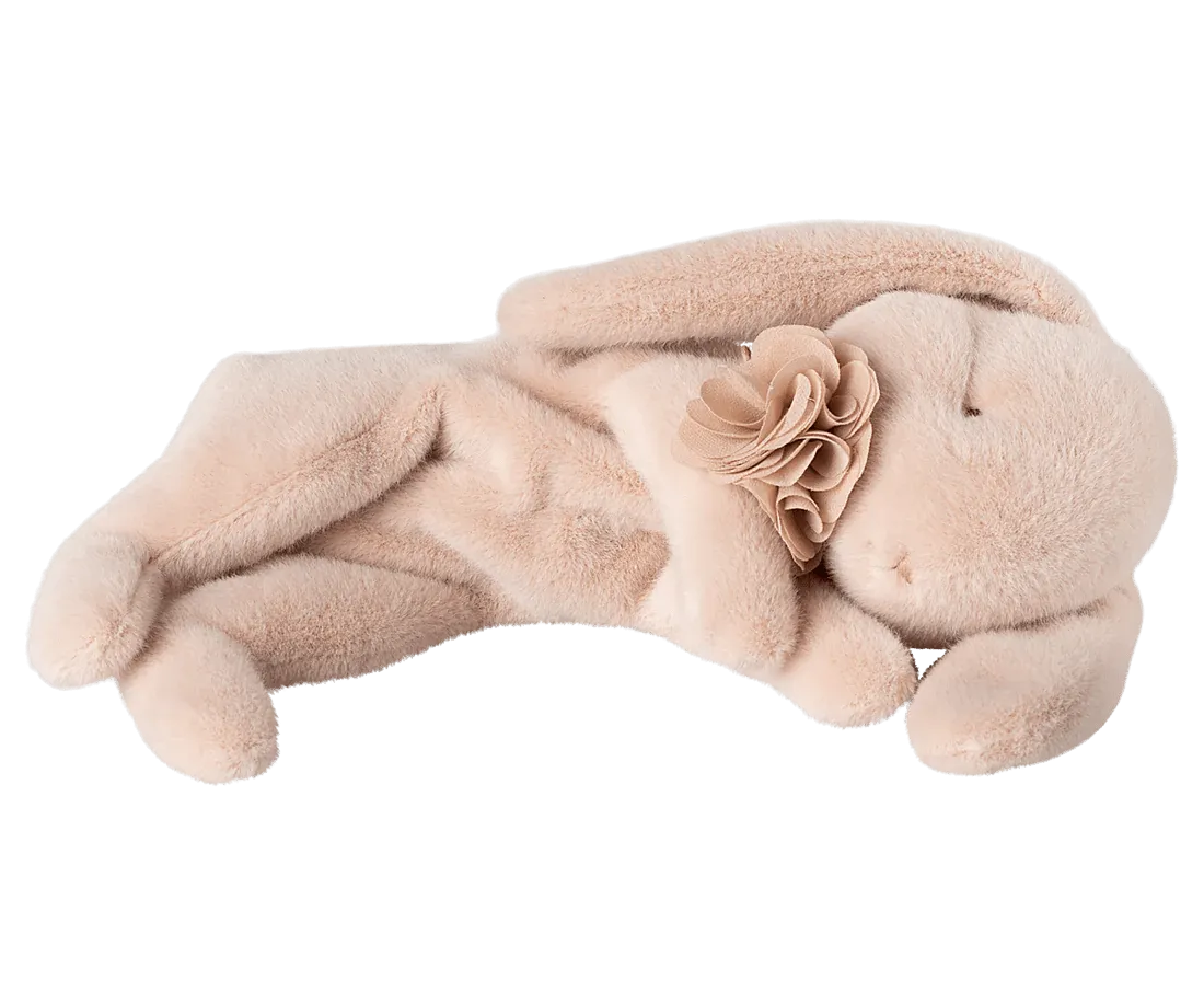 Maileg: Sleeping Bunny Plush - Small / Powder