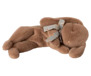 Maileg: Sleeping Bunny Plush - Small / Soft Brown