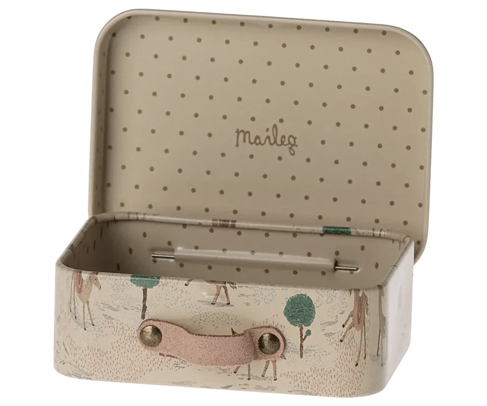 Maileg: Suitcase, Micro - Des licornes