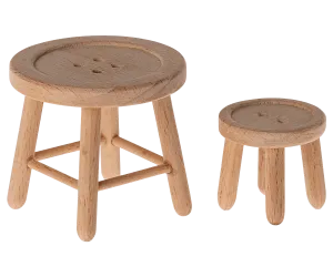 Maileg: Table & Stools - Mouse