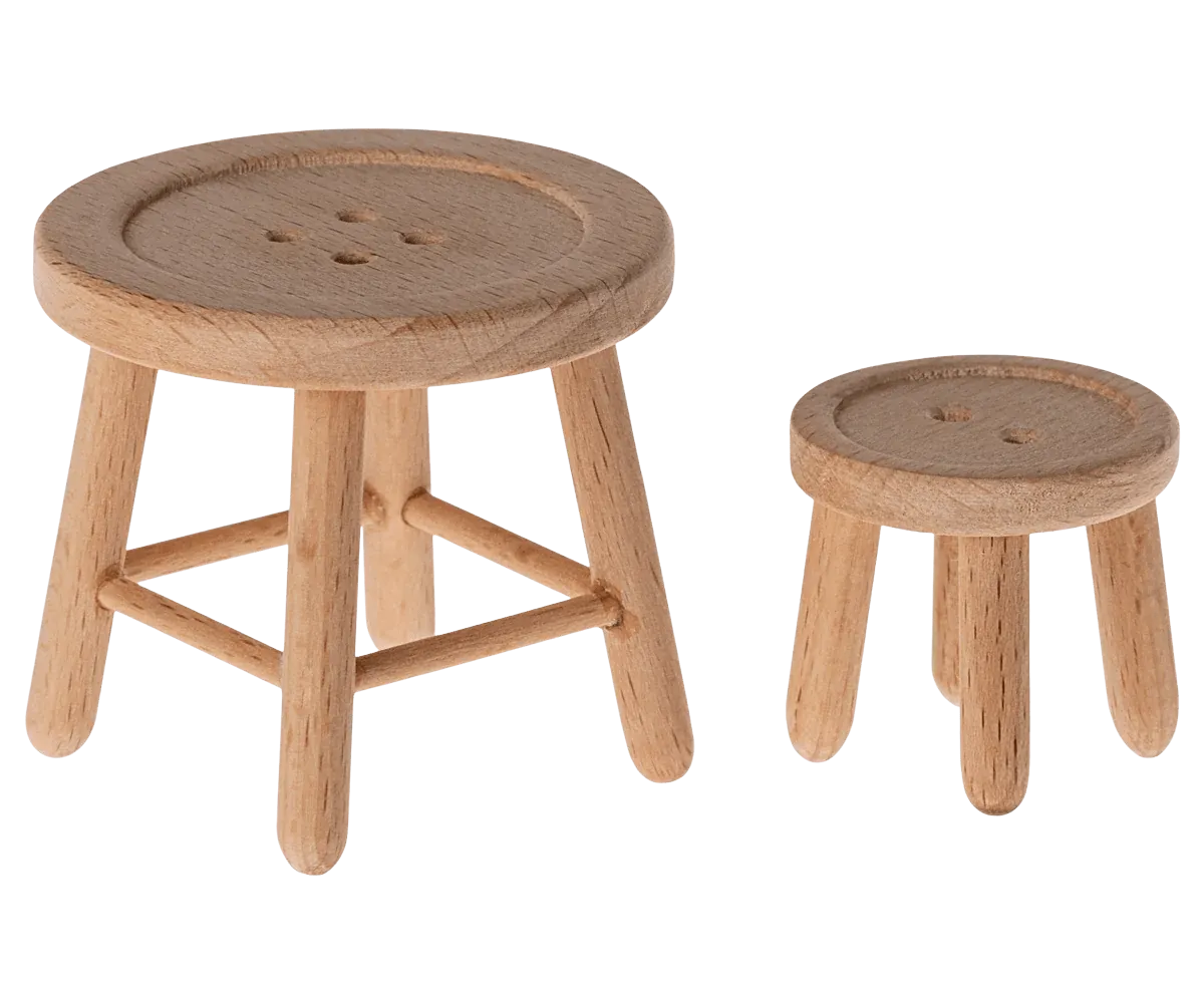 Maileg: Table & Stools - Mouse