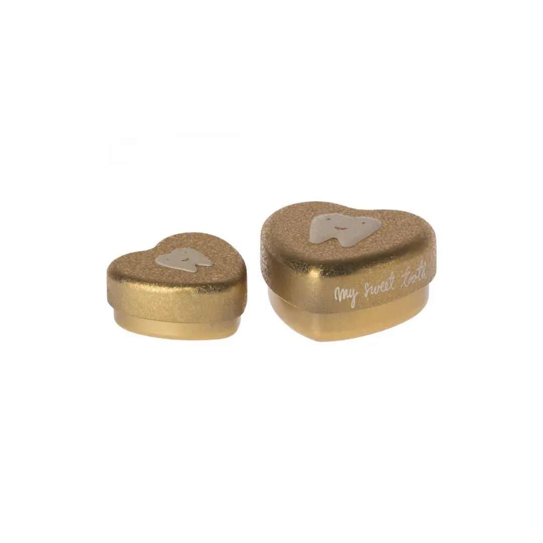 Maileg: Tooth box, Small - Gold