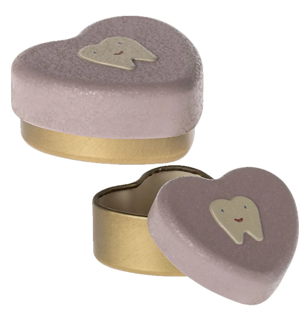 Maileg: Tooth box, Small - Heather