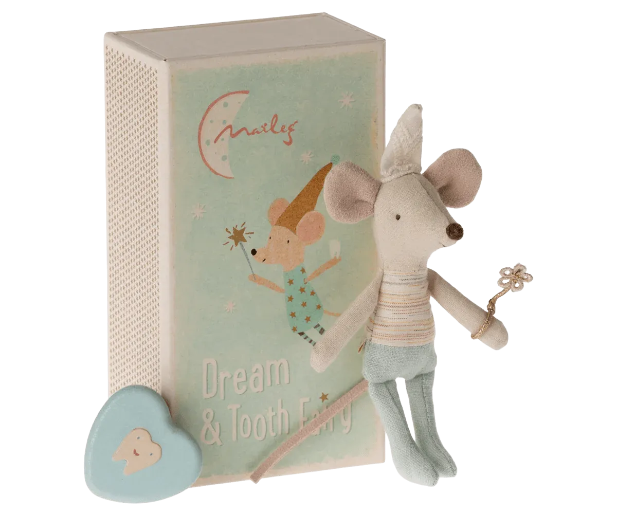 Maileg: Tooth fairy mouse matchbox, Little Brother