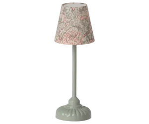 Maileg: Vintage floor lamp, Mouse - Mint
