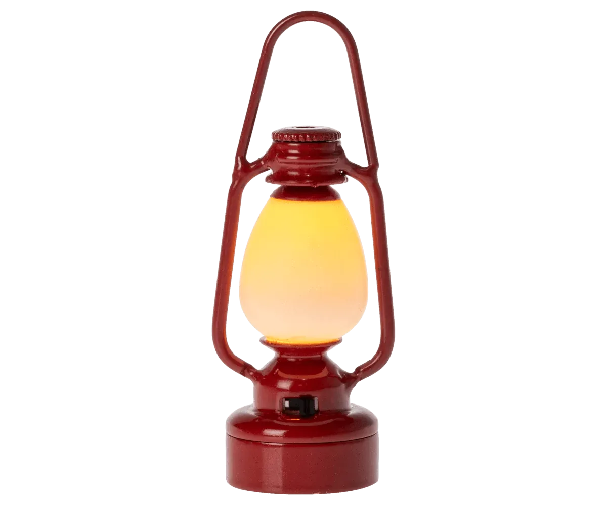 Maileg: Vintage Lantern, Red (Mouse)