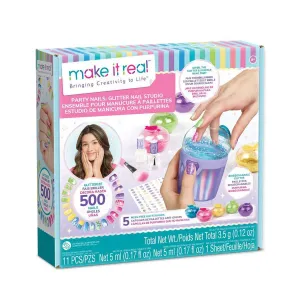 Make it Real Party Nails Glitter Design Set