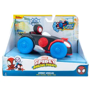 Marvel Spidey & His Amazing Friends Webbed Wheelies Vehicle Miles Morales Spider-Man